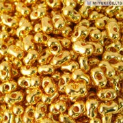 Miyuki Berry Beads 2,5x4,5mm BB0191 24 Karat Gold Plated matt ca 4,5gr